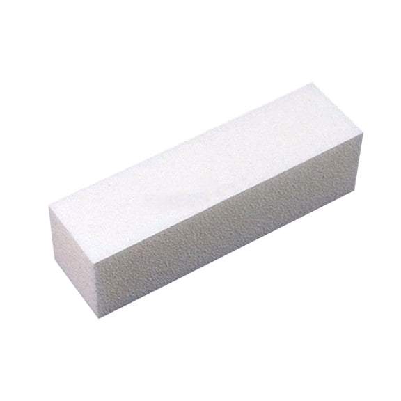 High Density White Sponge Block, Cosmug 4-Sided Cleaning Sponge, Multi Purpose Buffering Sponge, for Nail Art, Cleaning and Protection