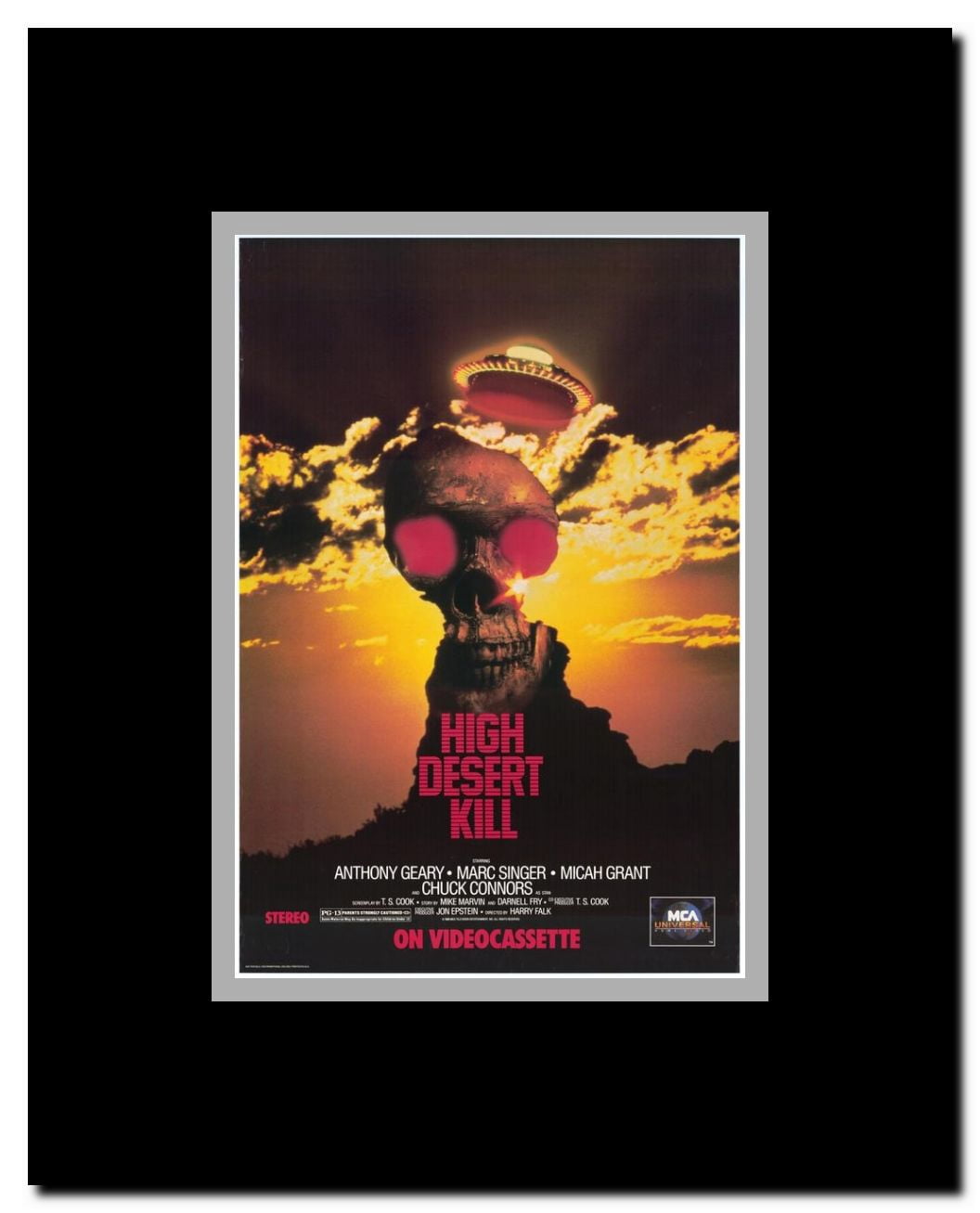 High Desert Kill Framed Movie Poster