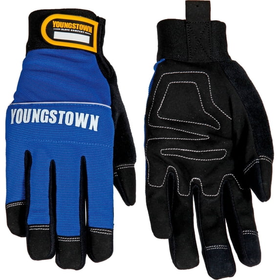 Youngstown Glove 06-3020-60-L Water & Oil Resistant Mechanics Glove, Large