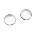 thumbnail image 1 of High Domed Blank White Ghost Glass Eyes, 1 of 2