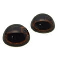 thumbnail image 1 of High Domed Dark Brown Adorable Baby Alien Doll Glass Eyes, 1 of 5