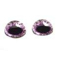 thumbnail image 1 of High Domed Sparkling Pink Human Glass Eyes, 1 of 4