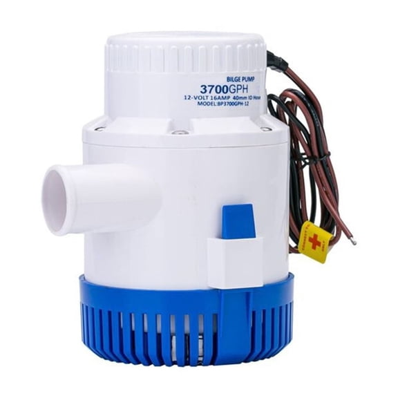 High Durability Non Automatic Marine Bilge Pump 3700GPH High Flow Submersible Pump Suitable For Yacht Boat Water Removal