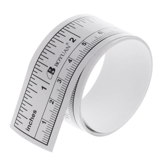 Workbenches Ruler Adhesive Backed Tape Measure Scale Rustproof High Durability Ruler Woodworking Tool