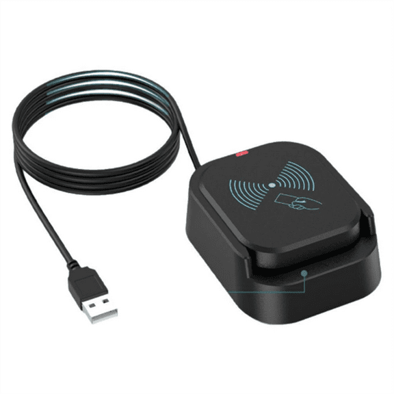 High Durability USB Powered IC Card Reader for Contactless Cards with LED Seamless Operation Easy Installation