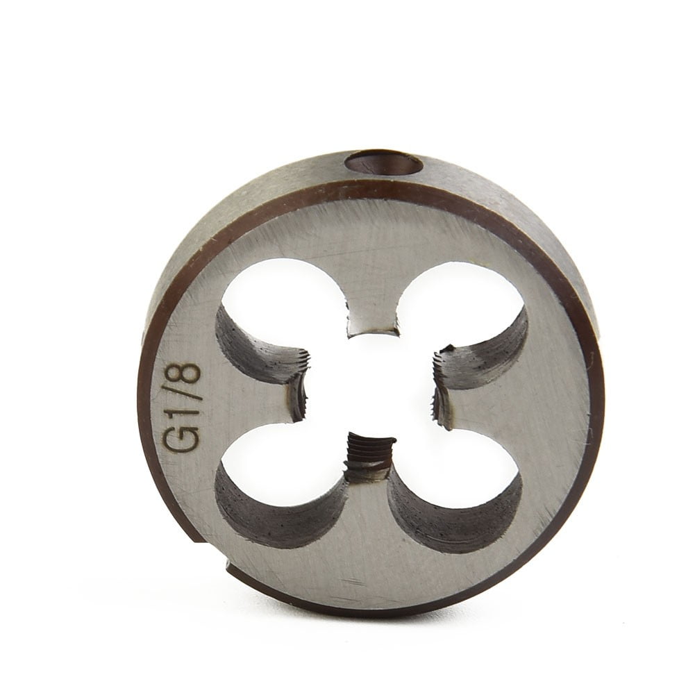 Lot De 5 Tarauds à Tube BSP 1/8, 1/4, 3/8, 1/2, 3/4 - Acier Au Carbone Avec Boîte De Rangement
