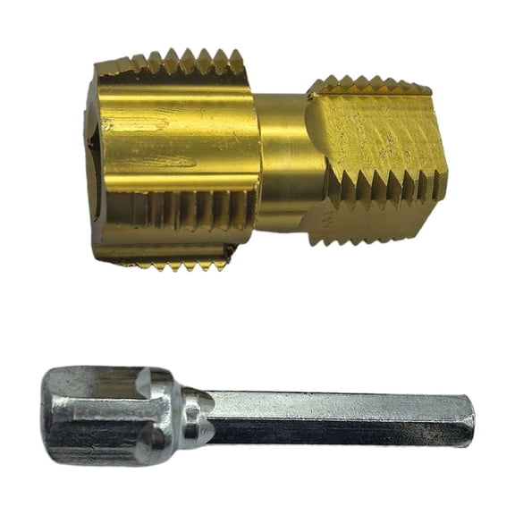 High Efficiency 1/2Wate 3/4" Water Pipe Tap Threading Tool for Great Thread Cutting Water Pipe Internal Thread Opener