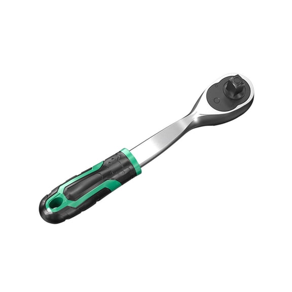 High Efficiency 1/2inch 1/4inch 3/8Inch Drive Socket Ratcheting Wrench 4Degree Swing Angles Durability Construction