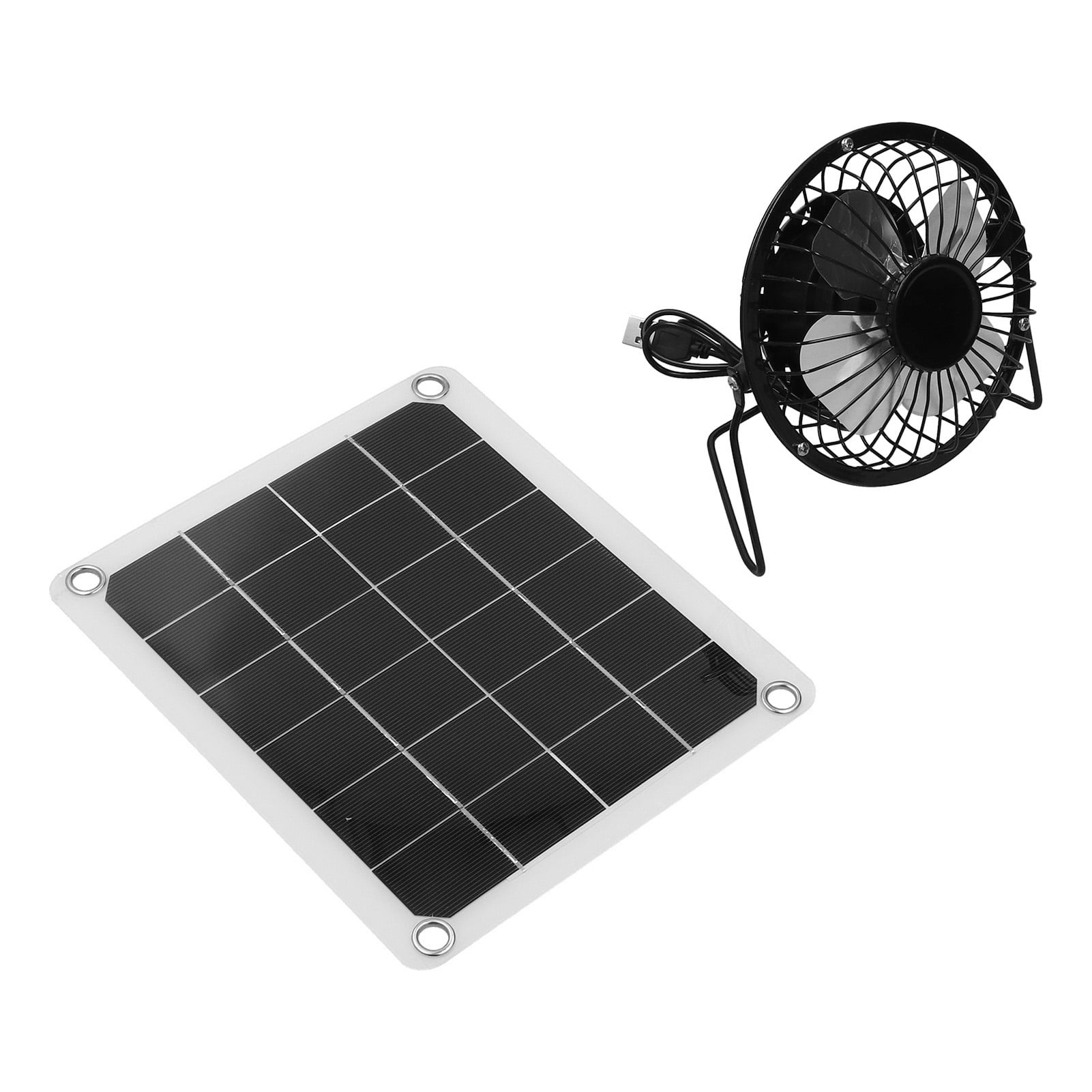 High,Efficiency 10W Solar Panel Kit W/USB, Power Your Devices On The Go, Lightweight!