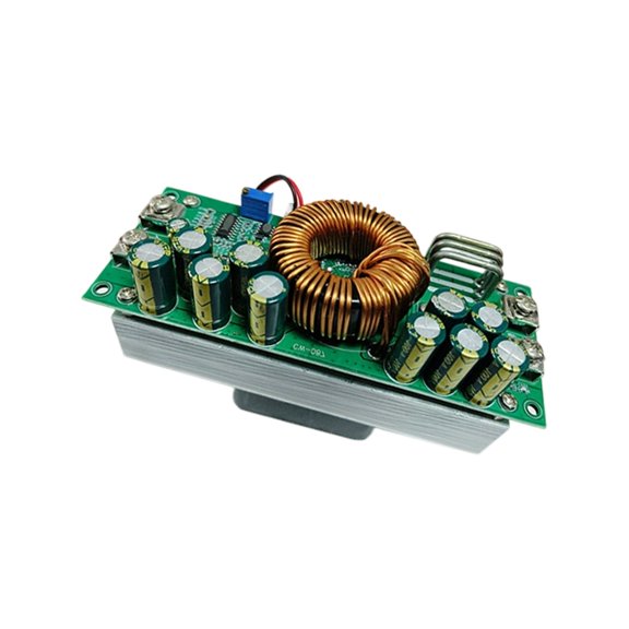 High Efficiency 1200W 1500W Stepping Down Converters Module Wide 25V-90V Input Adjustable 2.5V-60V Output Thermals Manag