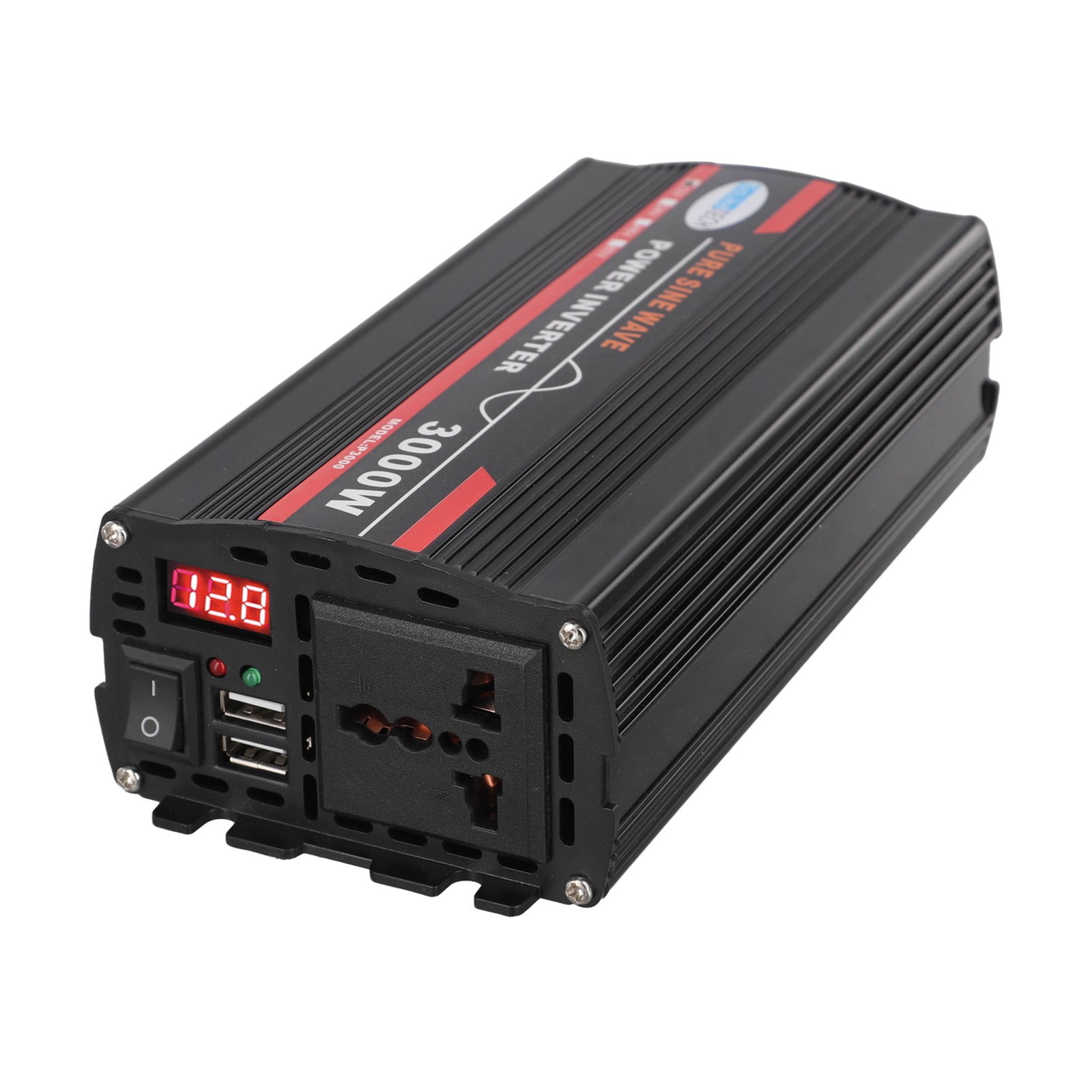 High Efficiency 3000W Pure Sine Wave Power Inverter for Solar Panel, Home,