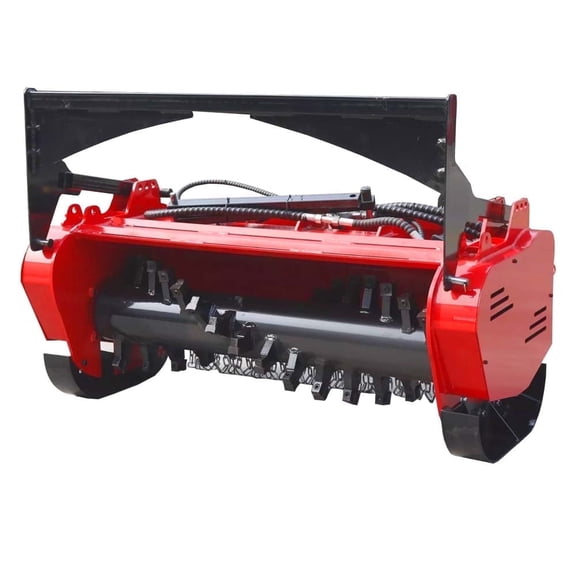 High Efficiency 46 inch Forestry Mulcher Attachment Garden Mulcher for Bobcat Skid Steer Loader