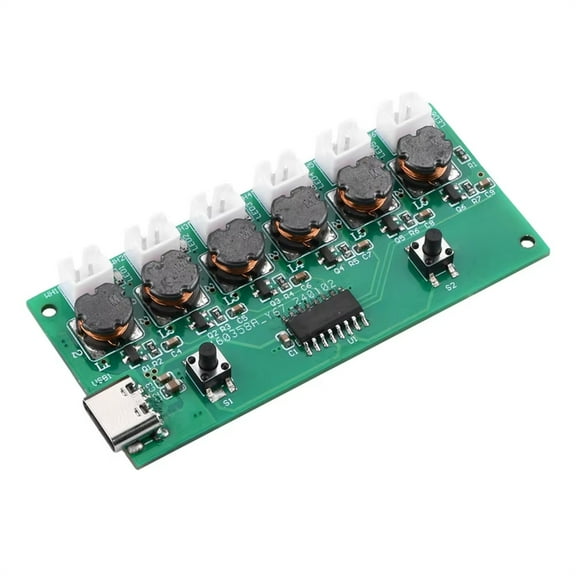 High Efficiency 6 Sprays Ultrasonic Humidifier Module Atomization Control Board Mist Maker Driver Circuit Board