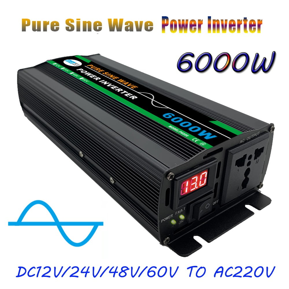 Ruibeauty 12 V 6000W Surge Power Inverter Durable