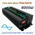 thumbnail image 1 of High Efficiency 6000W Pure Sine Wave Power Inverter for Solar Panel, Home,, 1 of 1