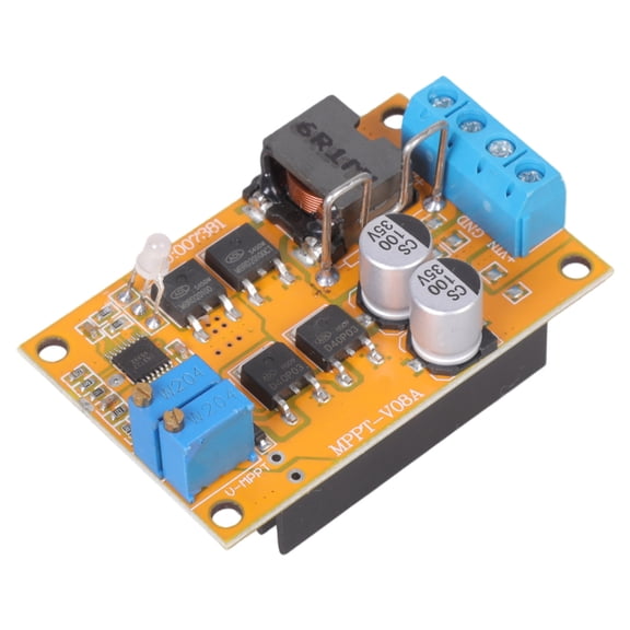 High Efficiency 95% MPPT Solar Charging Controller 5A 100W Wide Input Voltages 9V-24V For Solar Systems Power Management