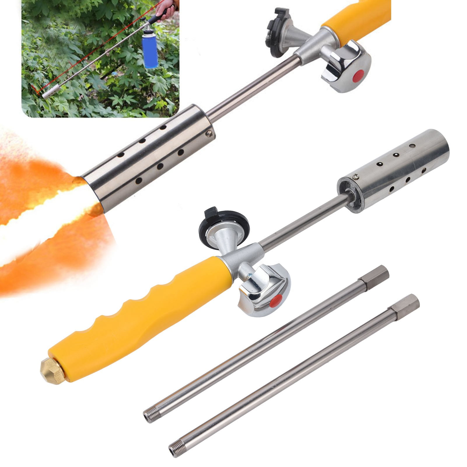 HighEfficiency Adjustable Propane Torch with Fast Ignition Portable