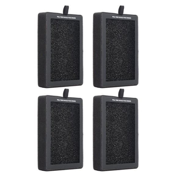 High Efficiency Air Purifier Replacement Filters Compatible with LV-H128 and LV-H13EU Models, Premium Activated Carbon HEPA Filtration Core - 4 Inches / 10.16 cm, Pack of 4