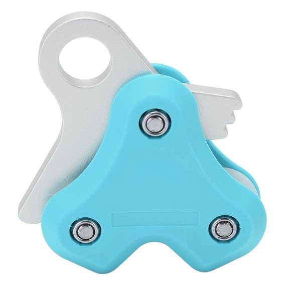 High-Efficiency Aluminum Alloy Pulley Scuba Diving Buoy with Metal Rope Retractor - Blue Diving Accessory