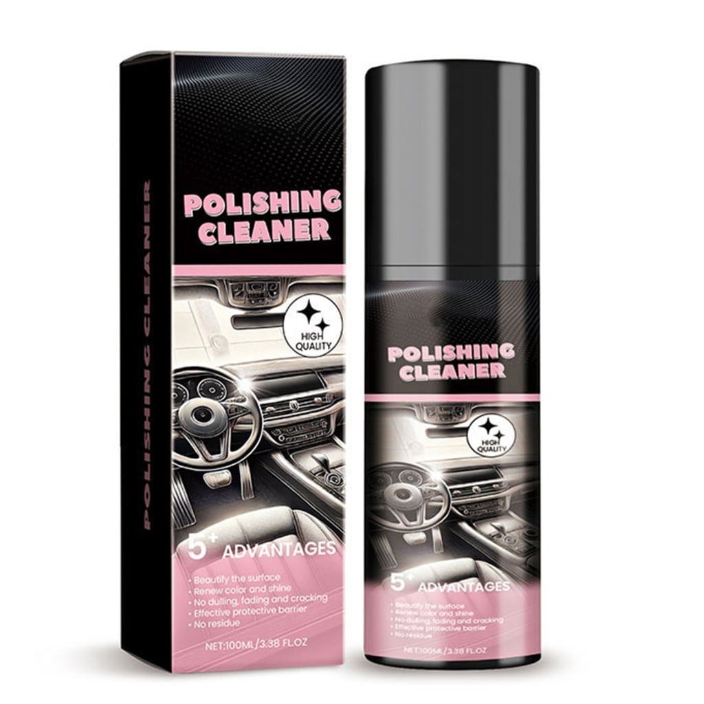 High Efficiency Car Interior Polish Interior Detailing Sprays for Rubber Quick Drying Car Interior Detailing Sprays Upgrade for Long Lasting Protection