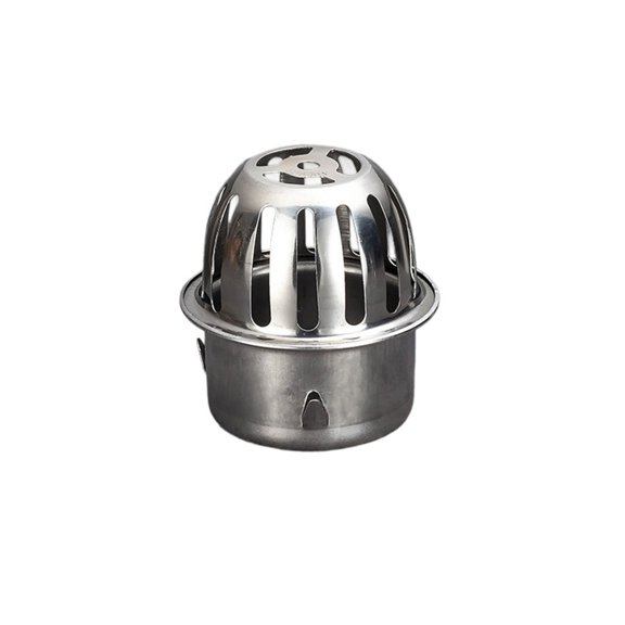 High Efficiency Curved Steel Anti Animal Drain Raised Floor Drain for Outdoor