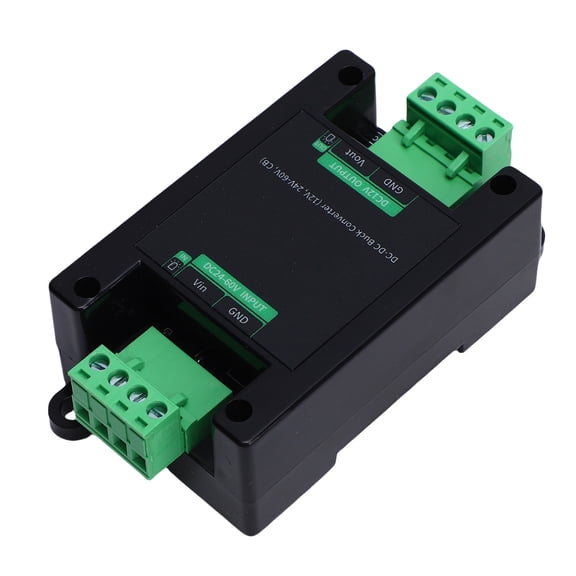 High Efficiency DC to DC Buck Power Converter 24V-60V to 12V Voltage Step Down Regulator Module (5.1 inches / 13.0 cm)