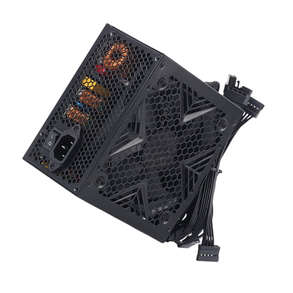 High Efficiency Gaming Power Supply Small Size 550W/650W/750W with Intelligent Cooling and Full Protections Features
