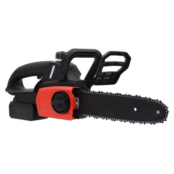 High-Efficiency Lithium Battery Chainsaw, 10-Inch Blade, 60-Minute Runtime, Overload Protection, for Wood Cutting, Pruning & DIY Projects