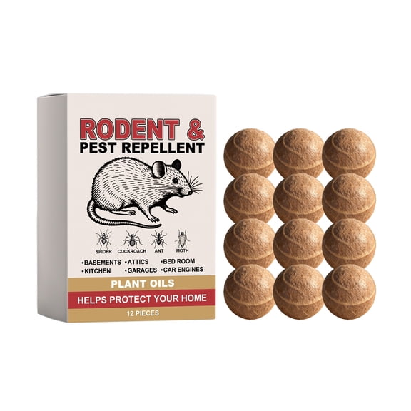 High-Efficiency Rat Repellent Pellets For Home Use, Effective For Indoor And Outdoor Rodent Control