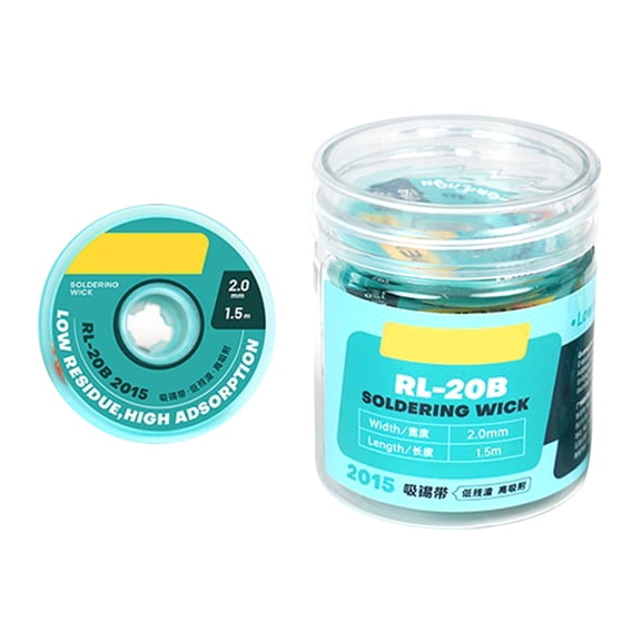 High Efficiency Solder Removal Desoldering Wicks Desoldering Braid Simple to Use for Mobile Repair