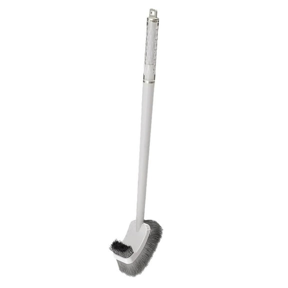 High-Efficiency Toilet Brush with Long Handle for Deep Cleaning - No Dead Angle Design for Easy Bathroom Maintenance