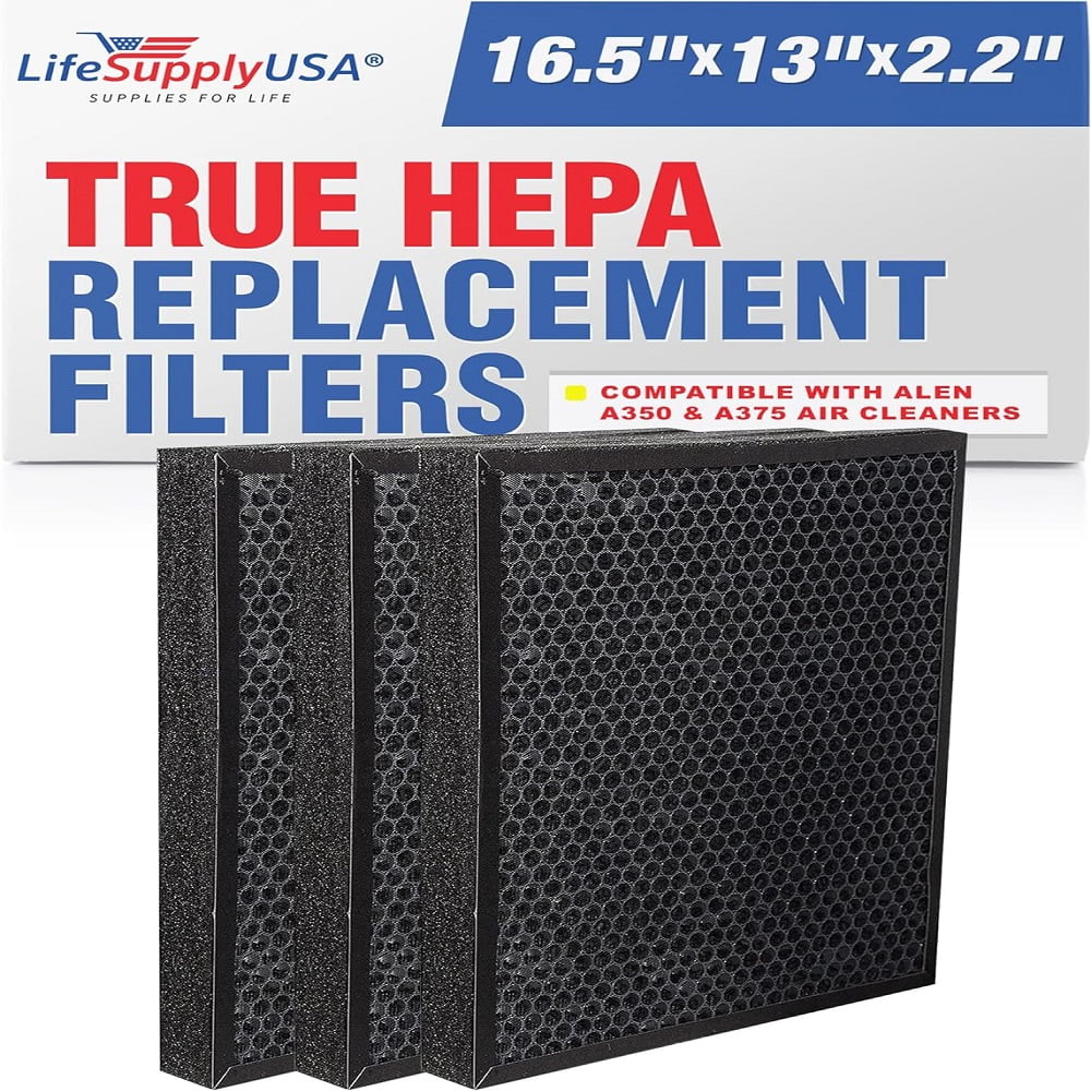 HighEfficiency True HEPA Air Cleaner Filter 16.5" Replacement (MERV 17