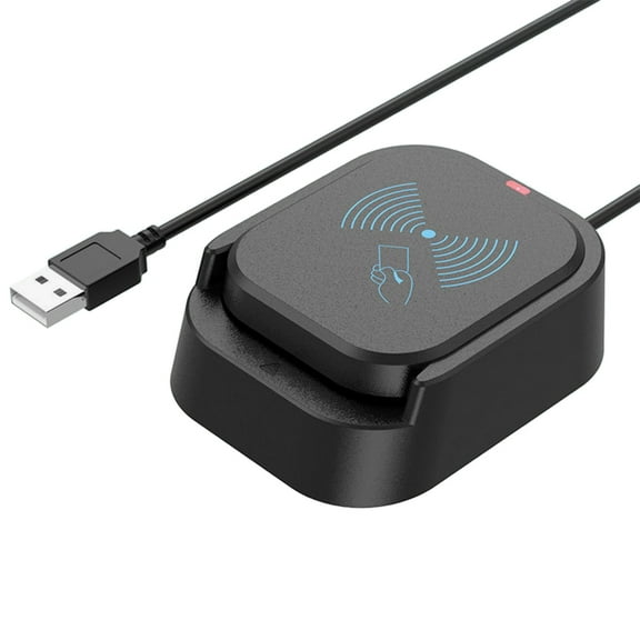High Efficiency USB Card Reader Suitable for Contactless IC Card Plug & Play Efficient Data Transfer with LED Indicators