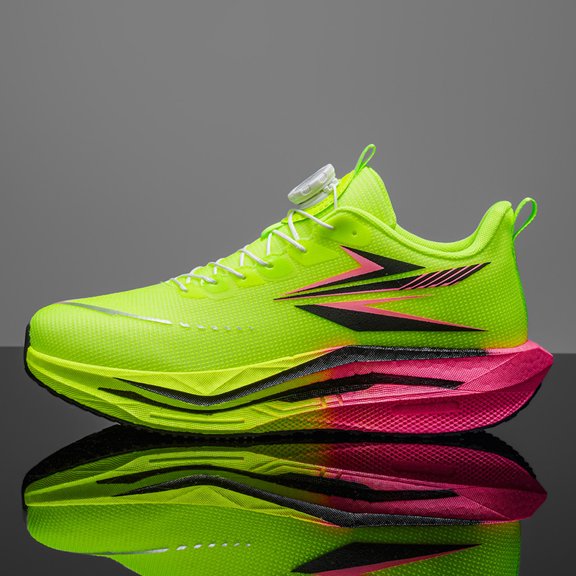 High Elastic Cushioned Running Shoes Men Outdoor Fitness Sports Shoes