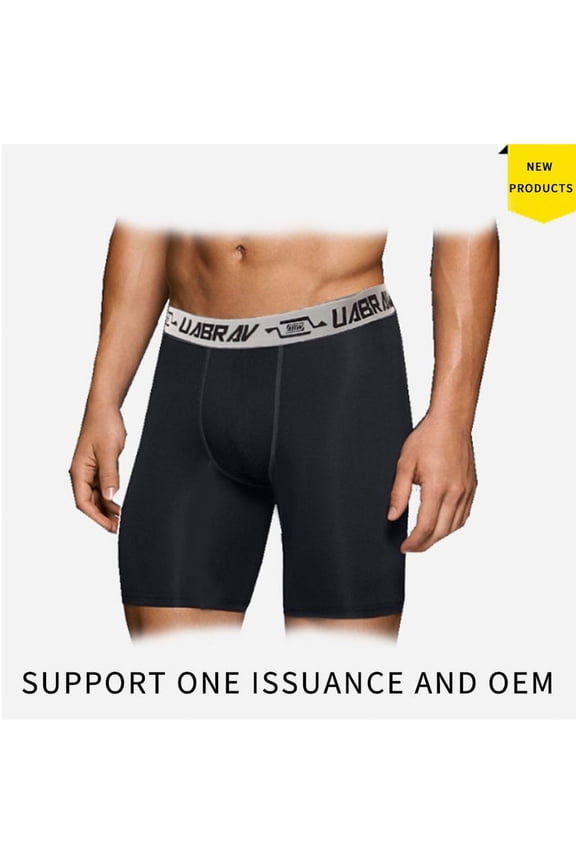 High Elastic Leggings Fitness Shorts Mens Quick Dry Spandex Running Custom Compression Shorts