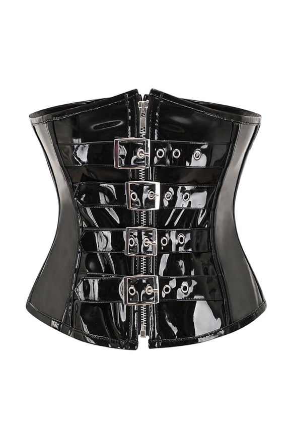 High Elasticities Waist Cincher Women's Postnatal Recovery Zipper Corset for Gym and Party Occasion
