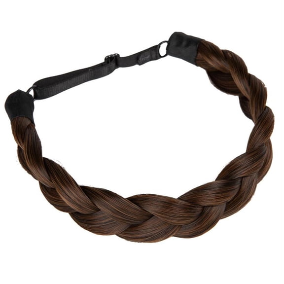 High Elasticity Braided Hair Headband Party Wide Plaited Hair Accessory for Creating Beautiful Braided Styles