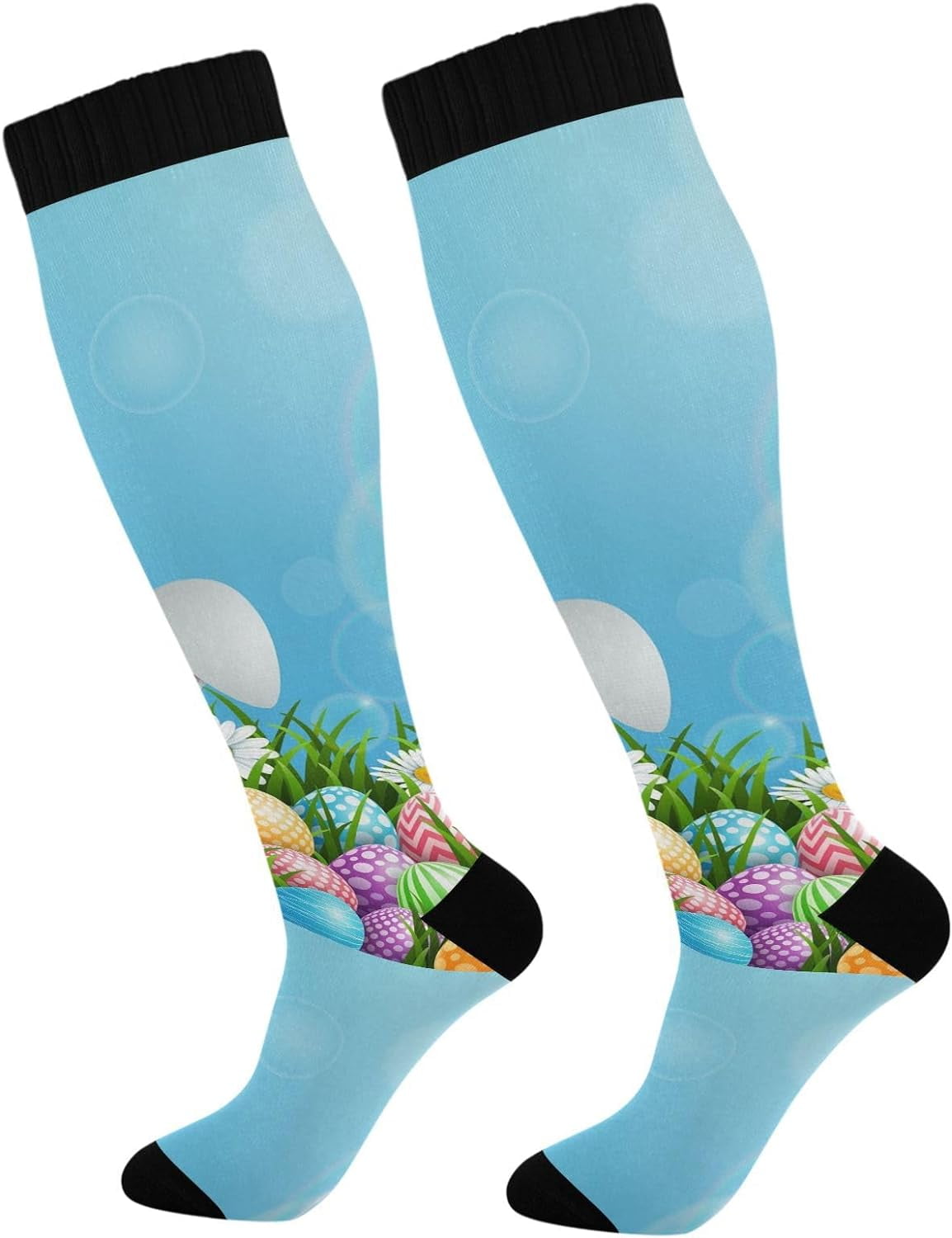 High Elasticity Compression Socks, High Knee Socks Adult Universal ...