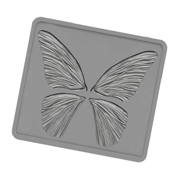 High Elasticity Silicone Pendant Mold Butterfly Shape Jewelry Crafting Tool Silicone Texture for Epoxy Resin Creations