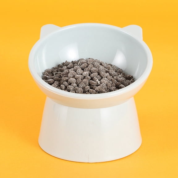 High Elevated Cat and Dog Food or Water Bowl Anti-Vomit Support, aids with Proper Feeding Posture