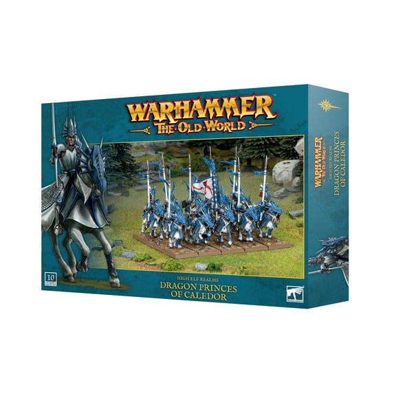 Warhammer: The Old World High Elf Realms Dragon Princes of Caledor