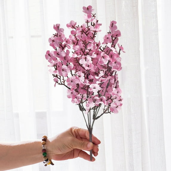 High-End Artificial Flowers - Realistic Plastic Fake Flowers, Home Decoration Decorative Flowers, Lifelike Faux Floral Arrangements for Living Room Tabletop