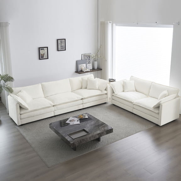 High - End Filling & Breathable Upholstery / Sofa Set for a Relaxed Home Office