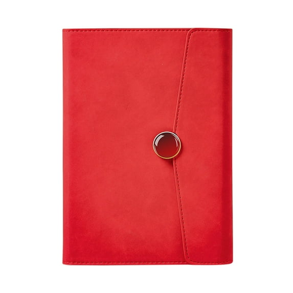 High-End Leather Business Notebook - 100 Sheets with Magnetic Closure - Perfect for Office and Gifts
