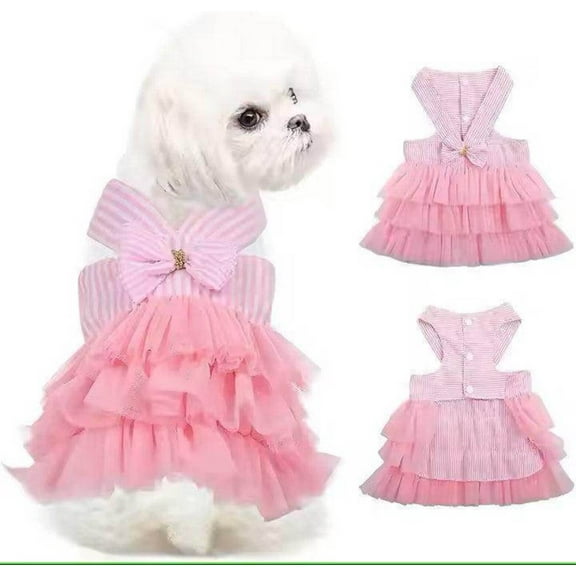 High End Luxury Dog Tutu Princess Dress