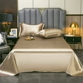 High End Satin Sheets Soft And Comfortable Solid Color Sheets Luxurious