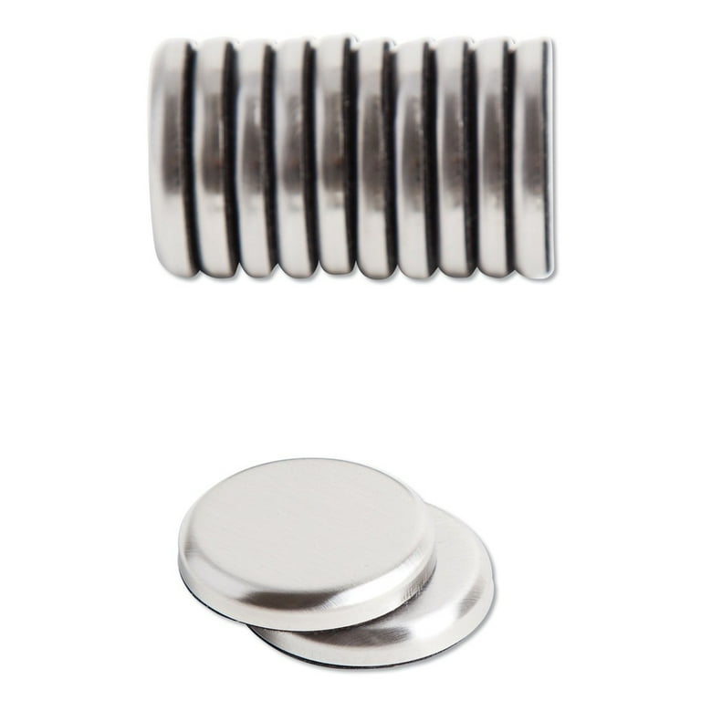 High Energy Magnets, Circle, Silver, 1.25 High Energy Magnets, Circle, Silver, 1.25