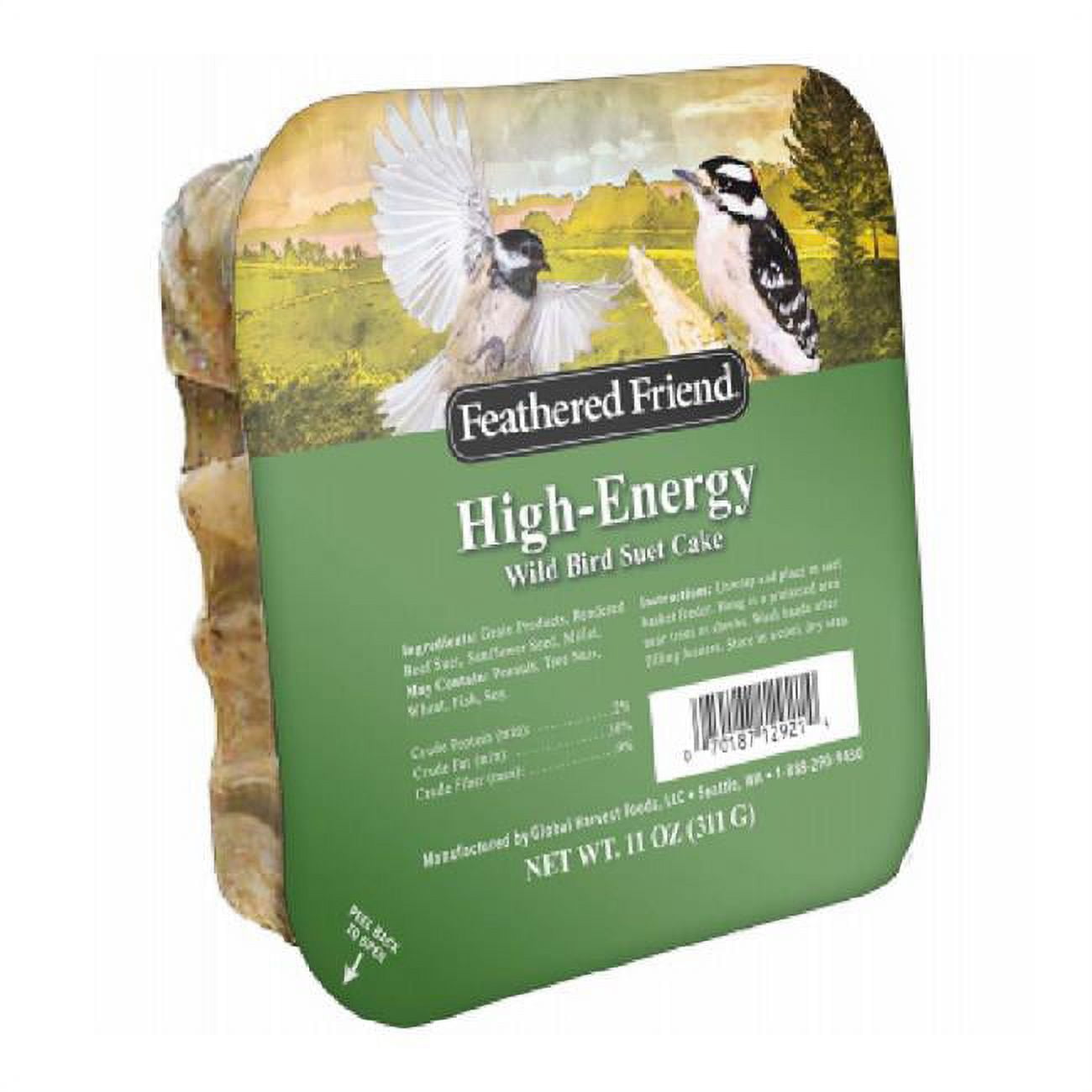 Suet Plus High Energy Wild Bird S High-Energy Wild Birds Suet Cake - Walmart.com