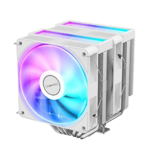 High Execution 6 Heat Pipe ARGB CPU Refrigerator Double Admirers 158mm Height Consistent AM4 AM5 LGA1700