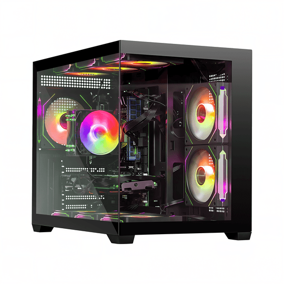 High FPS Gaming PC – Ryzen 7 5800X, RTX 5050, 16GB RAM, 1TB NVMe SSD,WiFi 6 Bluetooth5.4, Windows11 for Fortnite, Warzone, Apex Legends & 1440P Gaming